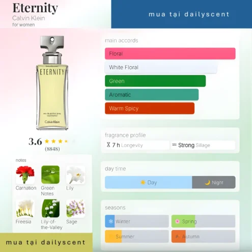 Nước hoa Eternity Women