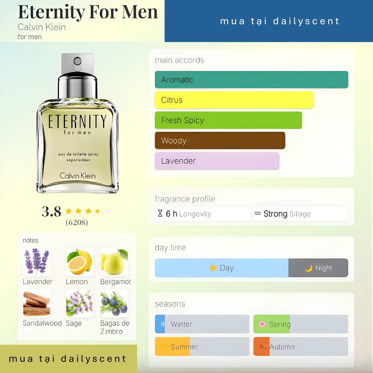 Nước hoa Eternity For Men