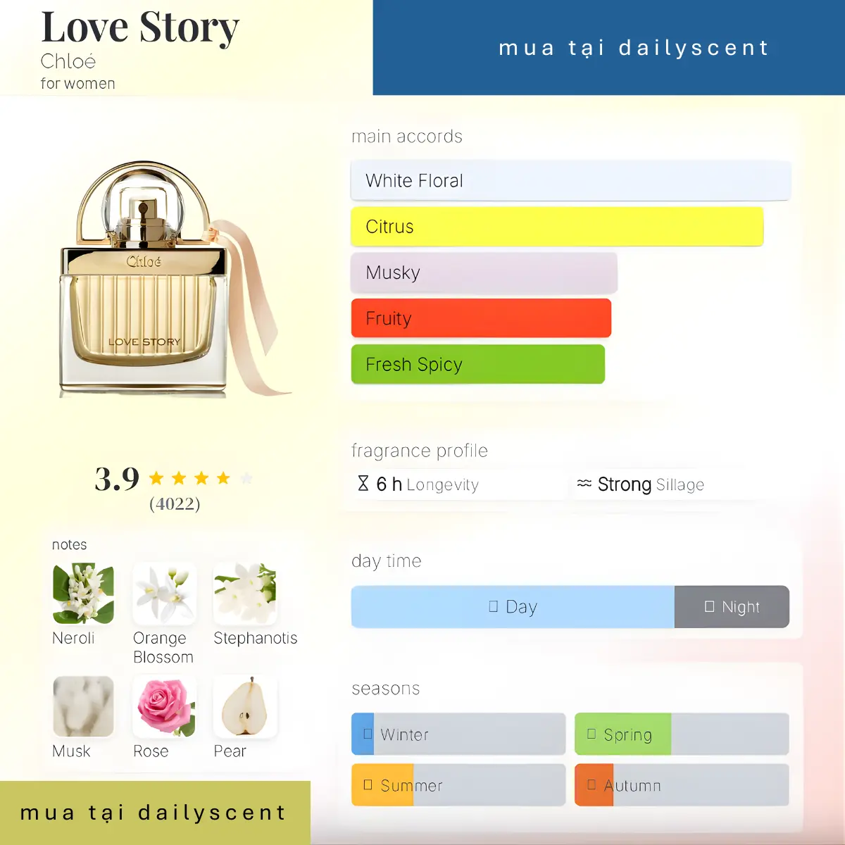 Love Story Chloé dailyscent