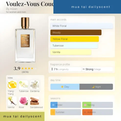 Nước hoa Voulez-Vous Coucher Avec Moi By Kilian