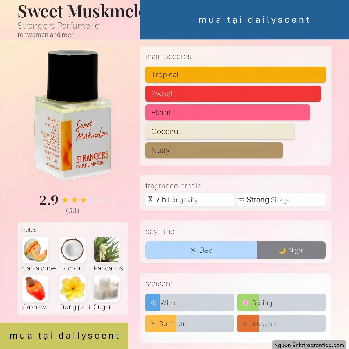 Sweet Muskmelon Strangers Parfumerie