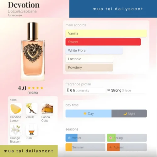 Nước hoa Devotion Dolce&Gabbana