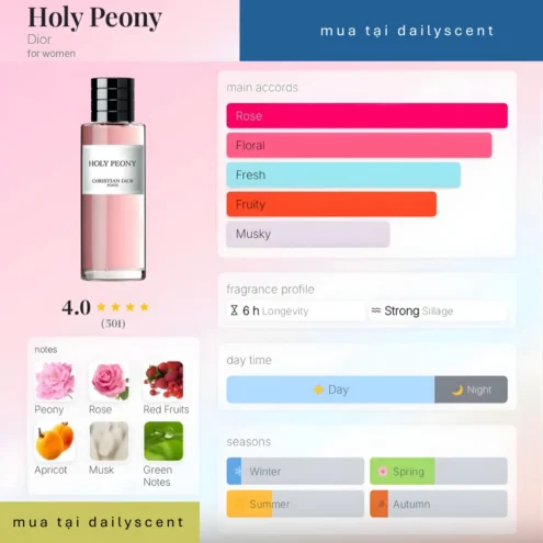 Nước hoa Holy Peony Dior