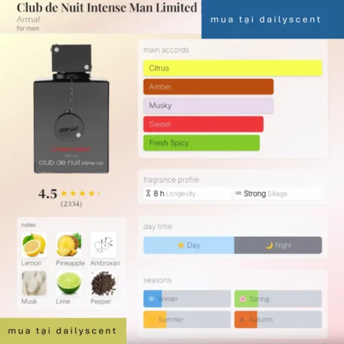 Club de Nuit Limited Edition Armaf