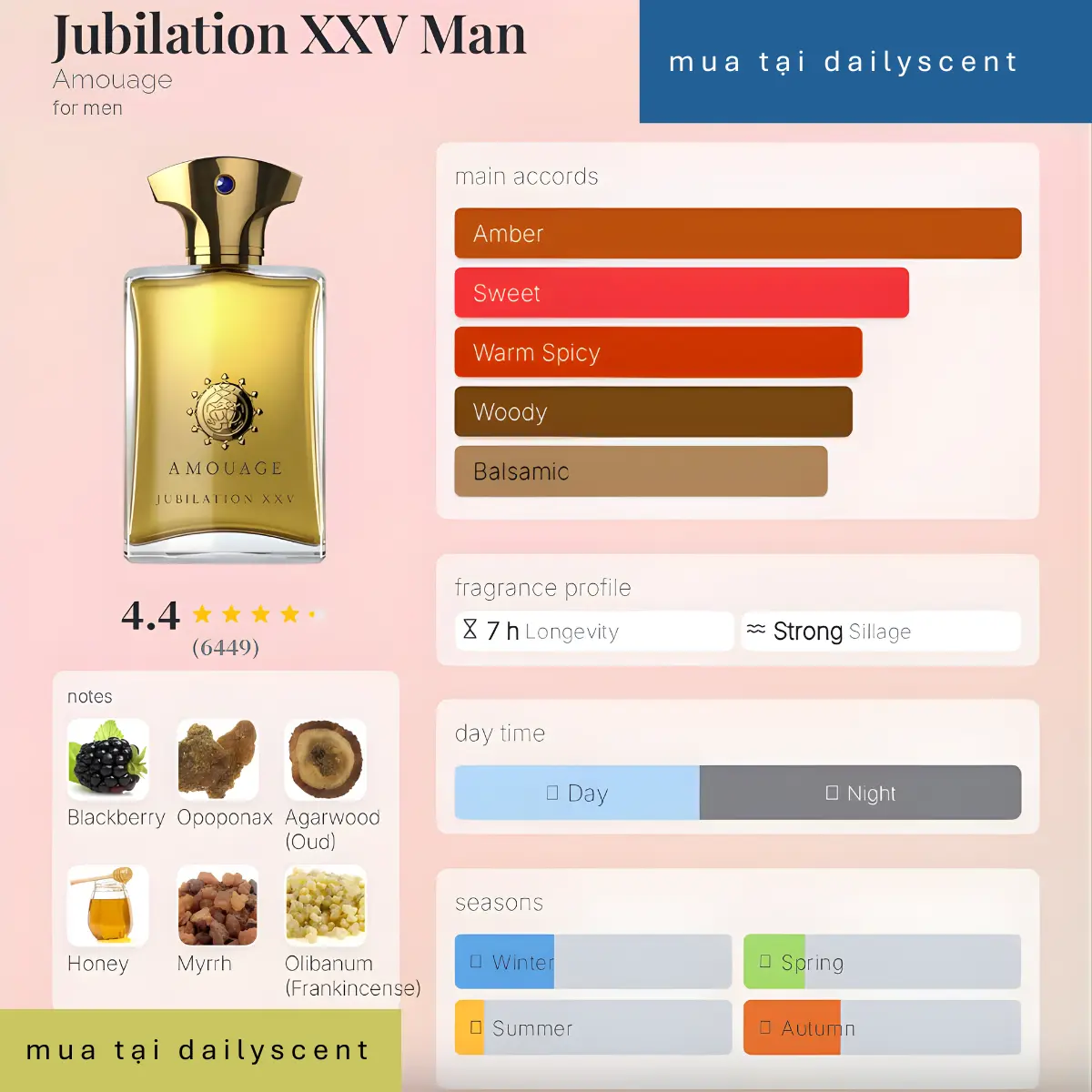 Jubilation XXV Man Amouage dailyscent