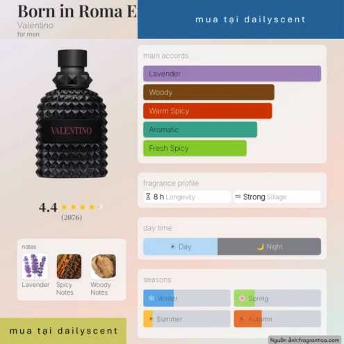 Born in Roma Extradose Uomo Valentino