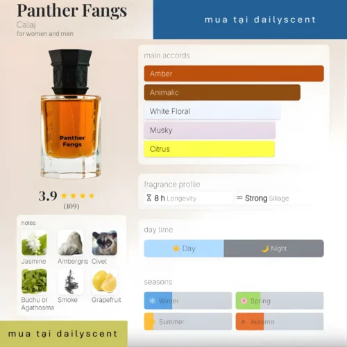 Nước hoa Panther Fangs Calaj
