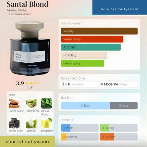 Santal Blond Atelier Materi