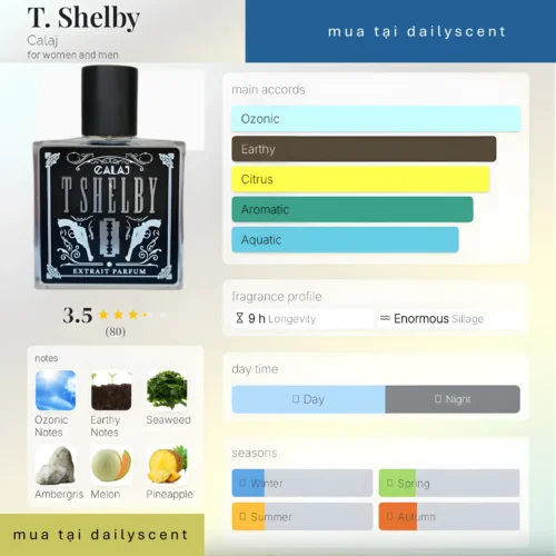 Nước hoa Calaj T. Shelby