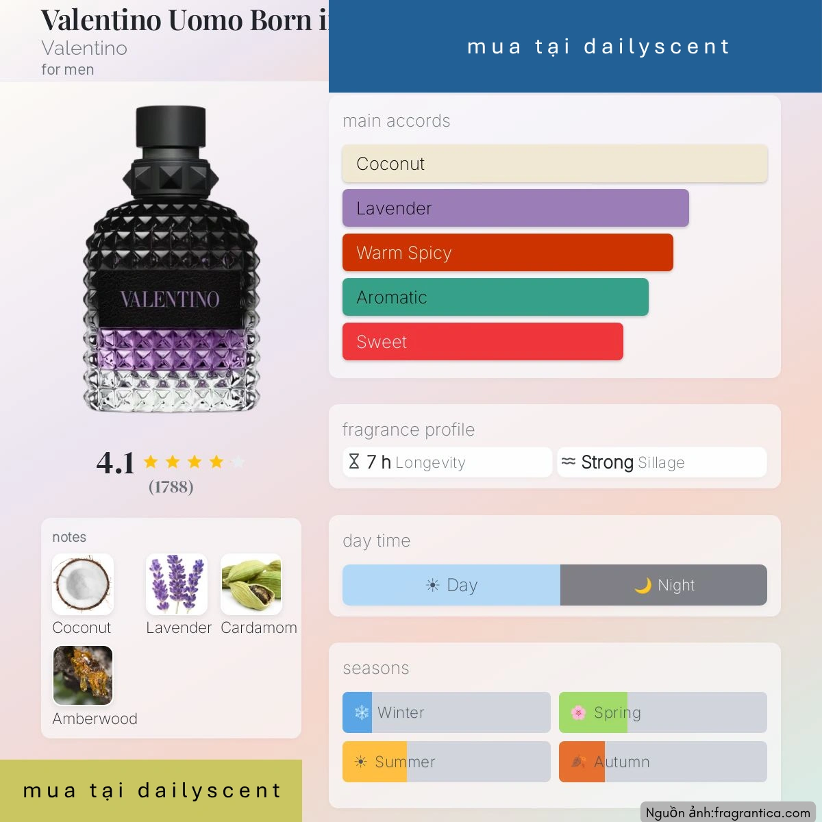 Valentino Uomo Born in Roma Purple Melancholia Valentino