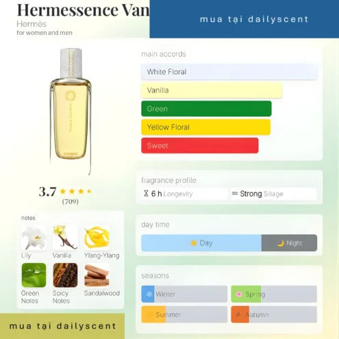 Nước hoa Vanille Galante Hermès