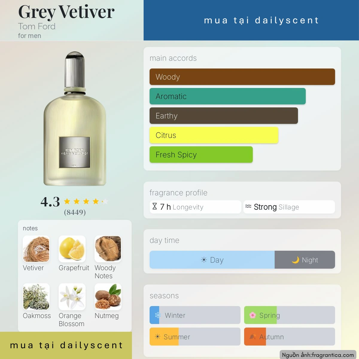 Grey Vetiver Tom Ford