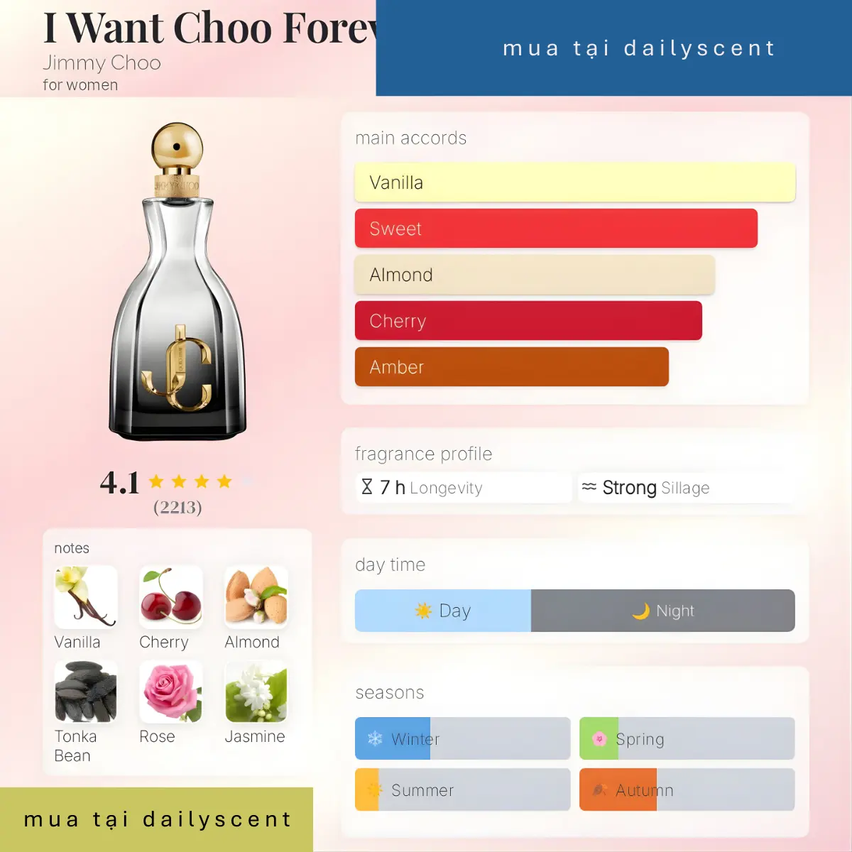 Nước hoa I Want Choo Forever