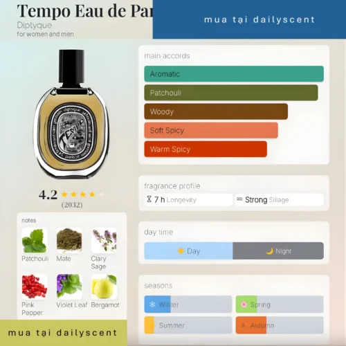 Nước hoa Tempo Diptyque