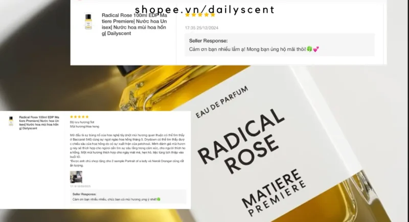 Radical Rose Matiere Premiere dailyscent