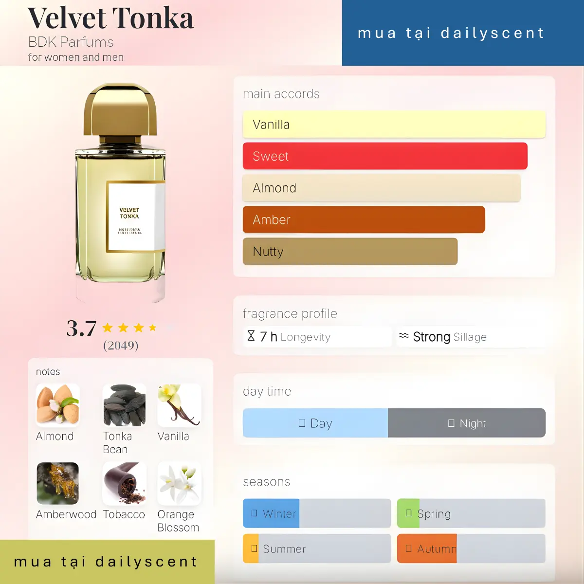 Velvet Tonka BDK Parfums dailyscent