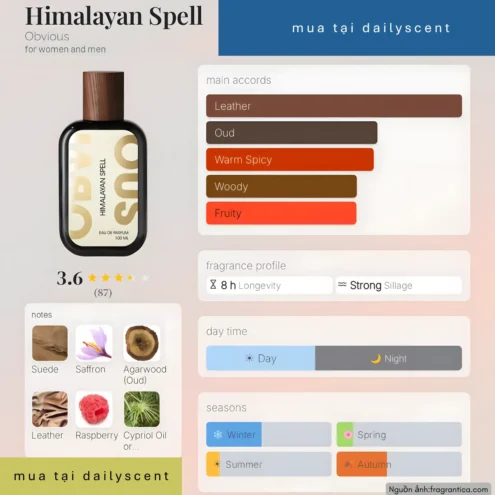Nước hoa Himalayan Spell Obvious