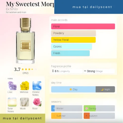 My Sweetest Morphine Ex Nihilo