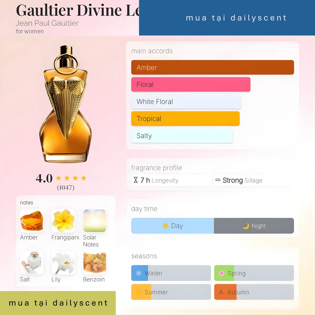 Gaultier Divine Le Parfum Jean Paul Gaultier