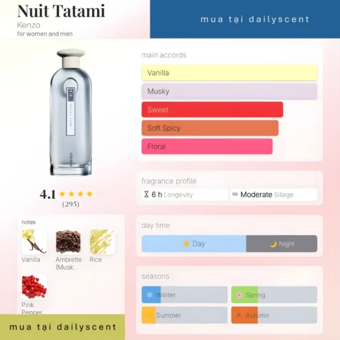 Nuit Tatami Kenzo