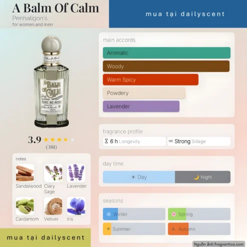 Nước hoa A Balm Of Calm. dailyscent Nước hoa A Balm of Calm Penhaligon’s