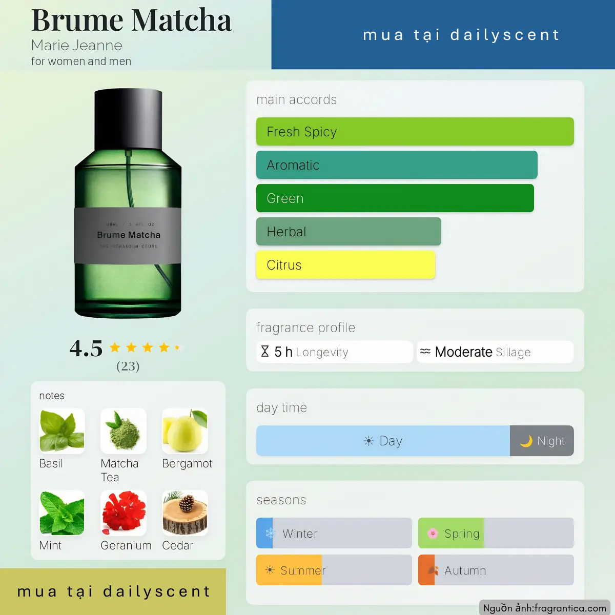 Brume Matcha Marie Jeanne
