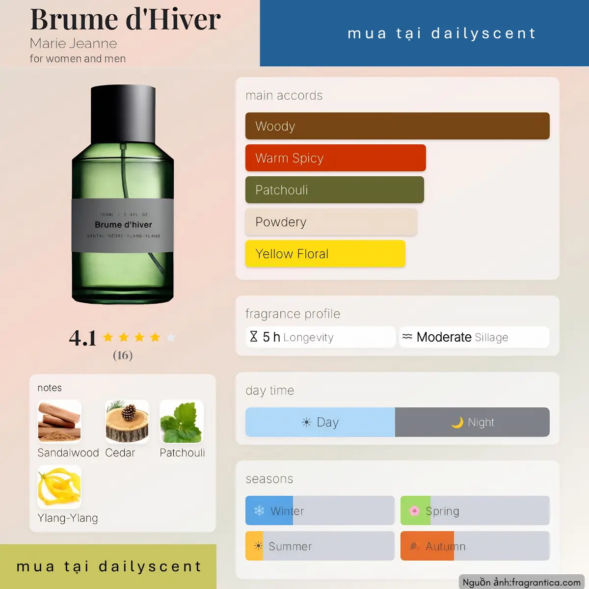 Brume d'Hiver Marie Jeanne