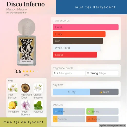 Disco Inferno Maison Matine
