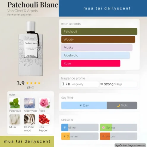 Patchouli Blanc Van Cleef & Arpels