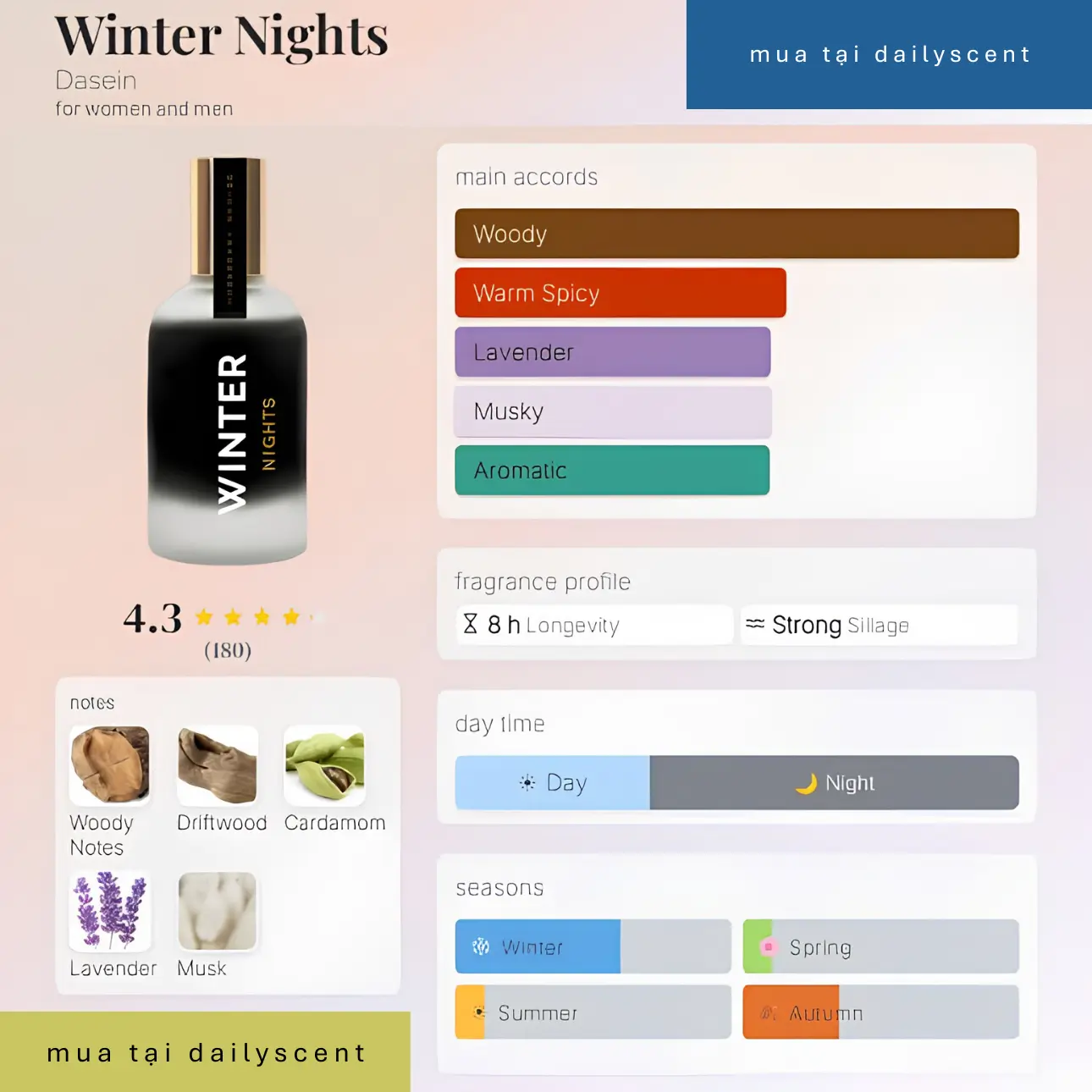 Nước hoa Winter Nights Dasein