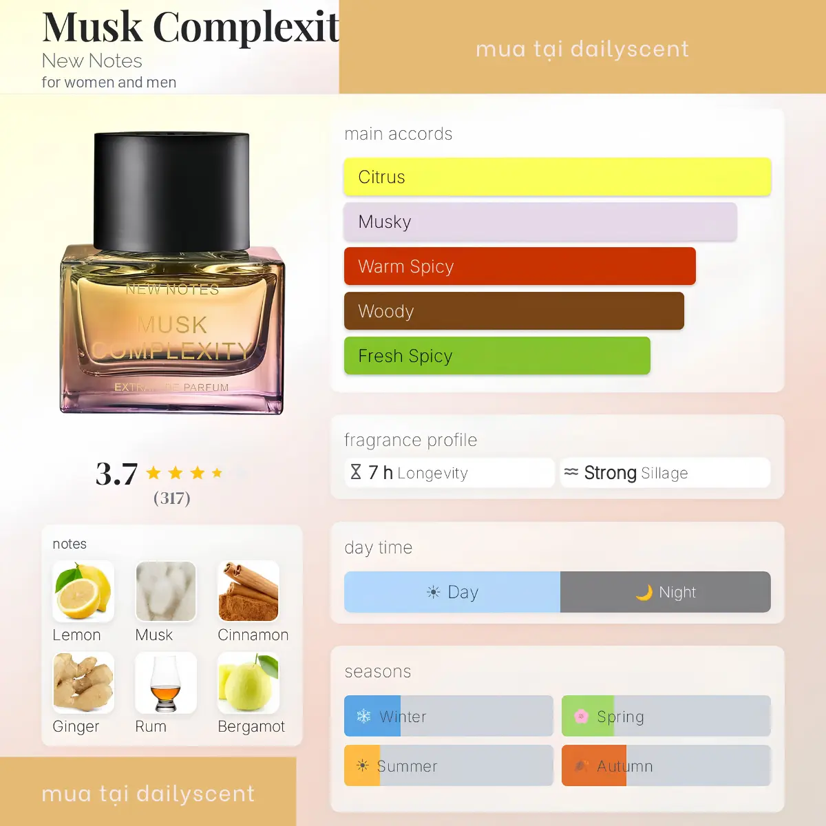 MUSK COMPLEXITY EXTRAIT DE PARFUM 50ml